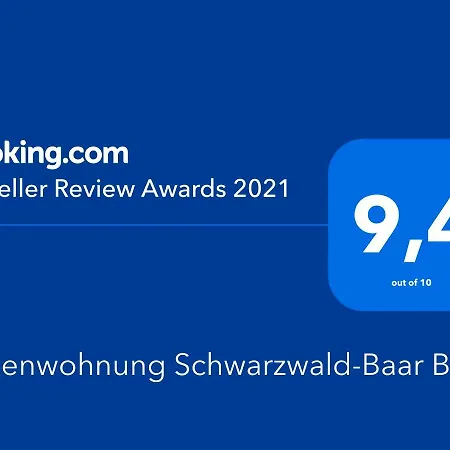 Schwarzwald-baar Blick Lejlighed