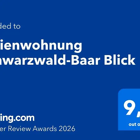 Schwarzwald-baar Blick Apartment Donaueschingen